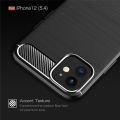Lenuo for iPhone 12 mini Case Carbon Fiber Cover. 