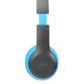 P47 Bluetooth Over Ear Foldable Headset With Microphone Stereo Earphones 3.5Mm Audio Support Fm Radio Tf For Pc Tv Smart Phones & Tablets Etc (Blue). 