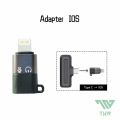 Wireless Microphone Connector Type C to  Lightning for Wireless Mic Lavalier Connector USB-C to Lightning OTG Audio Adapter. 