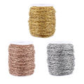 2M/pack Flat Metal Chain Stainless Steel Chain For Diy Jewelry Necklace Accessories. 