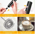 Milk Frother Handheld for Coffee, Electric Hand Foamer Blender for Drink Mixer. 