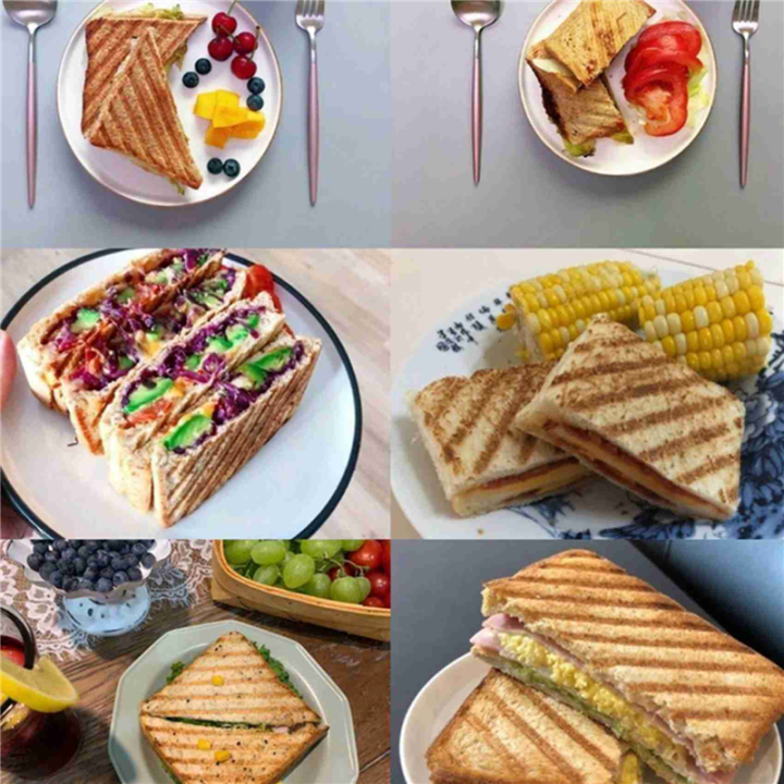 FORIDE%202X%20Grilled%20Sandwich%20Maker,Bread%20Toast%20Breakfast%20Machine,Hot%20Sandwich%20Pan,Nonstick%20Aluminum%20Flip%20Pan,Kitchen%20Tool%20-%20Image%206
