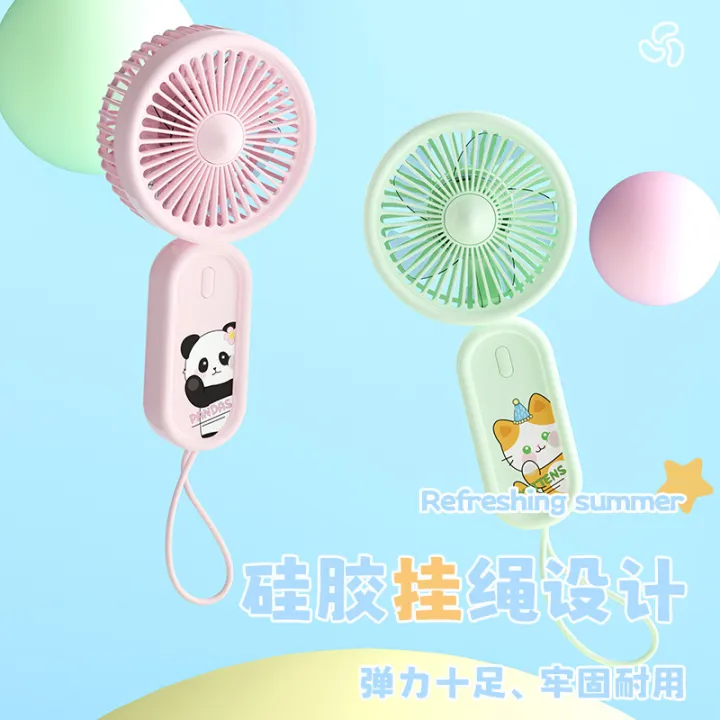 Handheld%20sling%20small%20fan%20usb%20charging%20mini%20candy%20color%20portable%20silent%20office%20student%20gift%20fan%20factory%20-%20Image%202