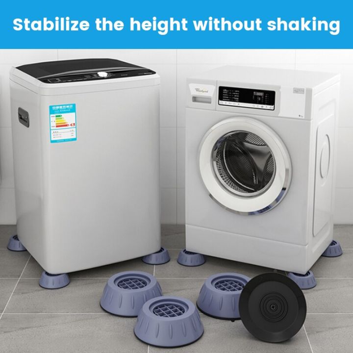 Anti Vibration Washing Machine/Fridge Stand- 4 Pcs