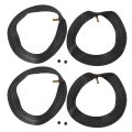 NAMUNY 4Pcs 8.5-Inch Thick Tyre Inner Tube 8 1/2 X 2 For M365 Electric Scooter Inflated Spare Tire Replace Tube. 