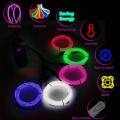 Light Bar Multi Color Neon El's Flexible Neon 1mWireLED Dance Party Atmosphere Decorative Light Rope Tube Waterproof LED. 