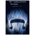 Portable Neck Fan Rechargeable - 3000MAh Capacity Bladeless Hanging Neck Fan Cooling Cooler Fan White. 