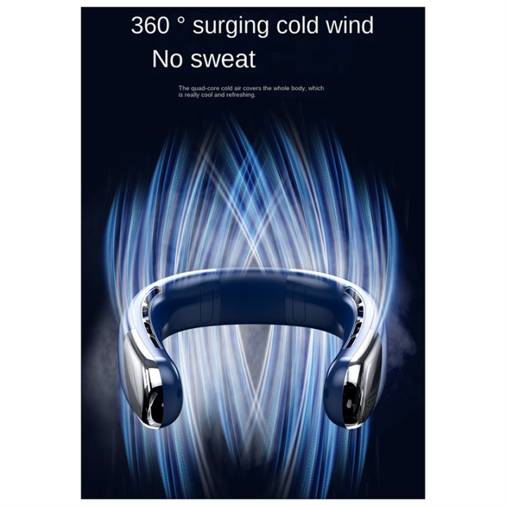 Portable%20Neck%20Fan%20Rechargeable%20-%203000MAh%20Capacity%20Bladeless%20Hanging%20Neck%20Fan%20Cooling%20Cooler%20Fan%20White%20-%20Image%205