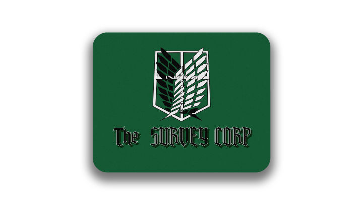 Attack on Titan Wings of Freedom | the survey crops Printed Mouse Pad