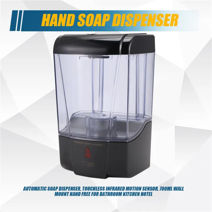 Automatic%20Soap%20Dispenser,%20Touchless%20Infrared%20Motion%20Sensor,%20700Ml%20Wall%20Mount%20Hand%20Free%20for%20Bathroom%20Kitchen%20Hotel%20-%20Image%205