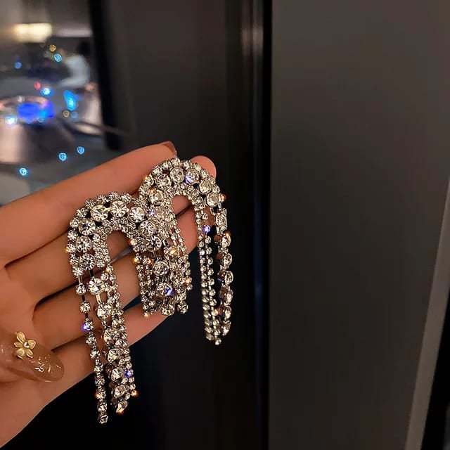 American Diamond Long Earing
