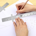 Ruler Stainless Steel Ruler High Quality 15cm Metal Metric Ruler Set, Machinist'S Precision Millimeter Ruler, Measuring Tools. 