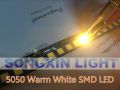 1000pcs 5050 Warm White SMD/SMT 3-CHIPS LED PLCC-6 Super Bright lamp light High quality. 
