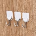 Killerdeals Plastic Self Adhesive Wall Hooks 6pcs/pack. 