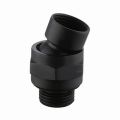 Useful Copper Shower Swivel Ball Adapter Bracket G1/2 Shower Arm Extension Angle Change Adjustable Top Spray Elbow Joint Bathroom Sprinkler Nozzle Accessories. 