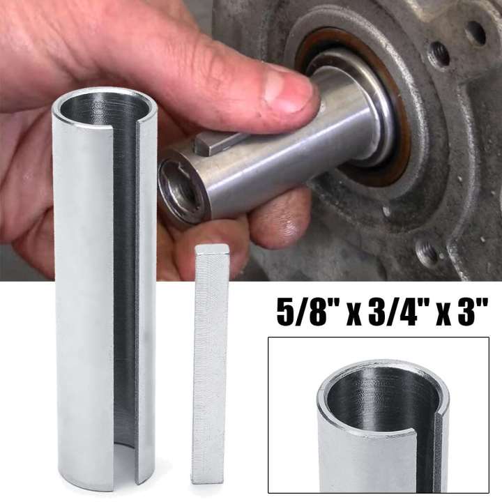 【New Innovation】5/8 Inch to 3/4 Inch Steel Shaft Adapter Pulley Bore Reducer Sleeve Bushing