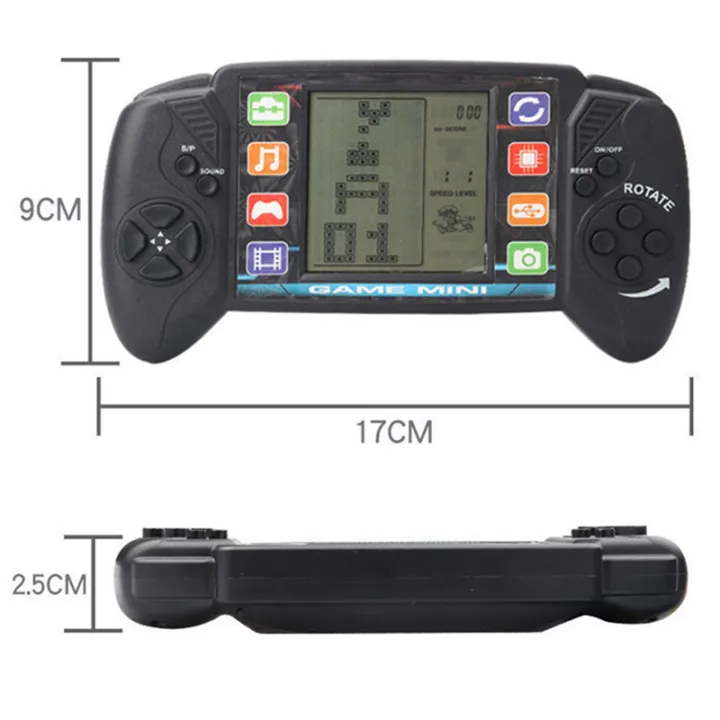 2X%20Pocket%20Handheld%20Video%20Game%20Console%203.5in%20LCD%20Mini%20Portable%20Brick%20Game%20Player%20with%20Built-in%2023+26%20Games%20(Black)%20-%20Image%202