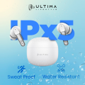 Ultima Atom 520 Pro Earbuds With 45Hrs Playtime| Game Mode(60ms)| Quad Mic| IPX5 Rated| Loud Sound & Deep Bass| Type-C Charging Port Wireless Earbuds. 