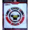 Suzuki Gixxer The Doctor 46 Racing Bike Tank Pad / Tank Cap Sticker/Fuel Cap Pad Protector Sticker, Self-Adhesive. 