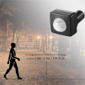 ARELENE 5X 220V Mini Human Body Infrared Sensor Infrared Body Sensor Switch LED Flood Light PIR Motion Sensor Adjustable Black. 