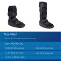 High Quality Ultra Breathable Broken Foot Walking Boot leg rehabilitation equipment Rehabilitation Therapy Ankle Fracture Fix Boots Achille Tendon Repair Orthopedic Walker Boot. 