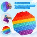 Push Pop Bubble Fidget Sensory Toy for Stress Relief And Autism ADHD ChildrenEducational Colored. 