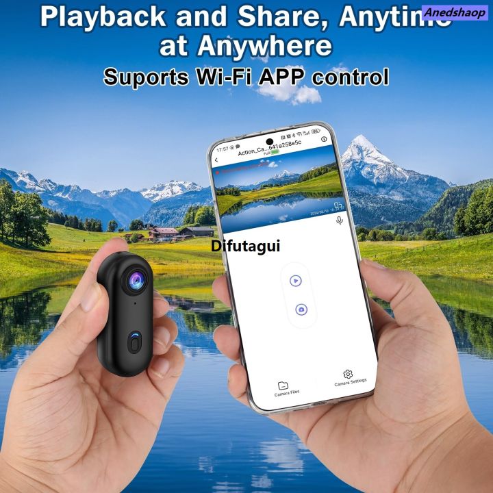 Difutagui%204K%20Outdoor%20Sports%20Camera%20Multifunction%20WIFI%20In%20Helmet%20Motorcycle%20Bargain%20price>Bargain%20New%20price%20Bike%20Waterproof%20Bicycle%20Action%20Mini%20Body%20Cam%20Video%20Recording%20-%20Image%205