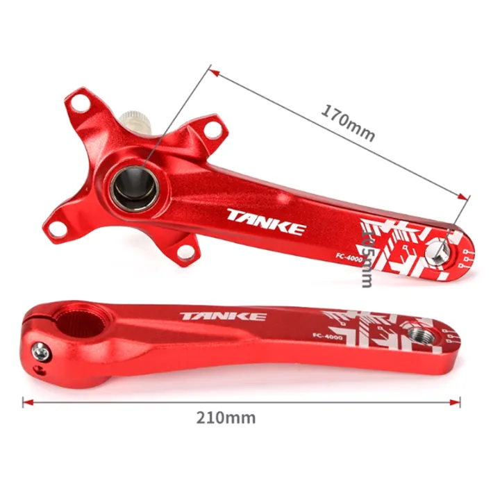 OUMERY%20Crankset%20170MM%20Bicycle%20Chainring%20Hollow%20Integrated%20Crankset%2034T/36T%20Bike%20Square%20Hole%20Sprocket%20Crank%20Black%20-%20Image%202