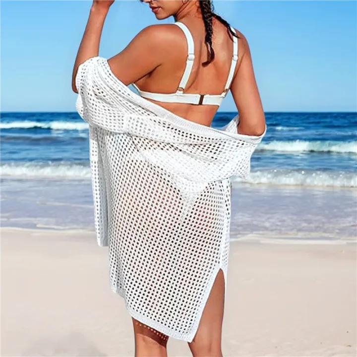 Women%20Swimsuit%20Cover%20up%20White%20M%20-%20Image%207
