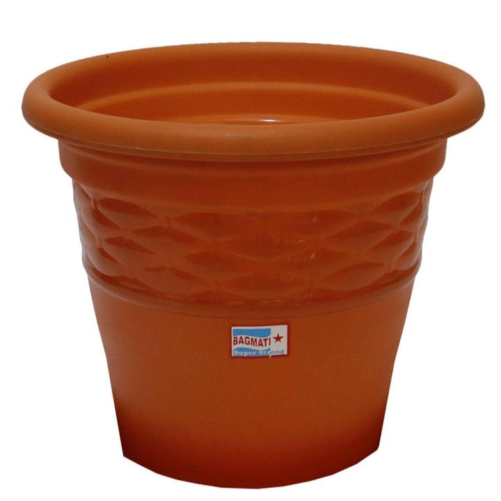 Bagmati%20Orange%2012"%20Flower%20Pot%20/%20Gamala%20-%20Image%202