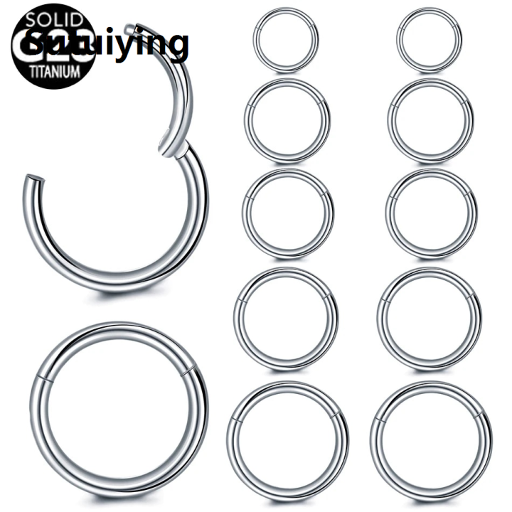 Sutuiying%201PC%20Titanium%2020G%20Hinged%20Segment%20Nose%20Septum%20Rings%20Body%20Clips%20Hoop%20For%20Women%20Men%20Cartilage%20Helix%20Lip%20Eyebrow%20Piercings%20Jewelry%20-%20Image%202