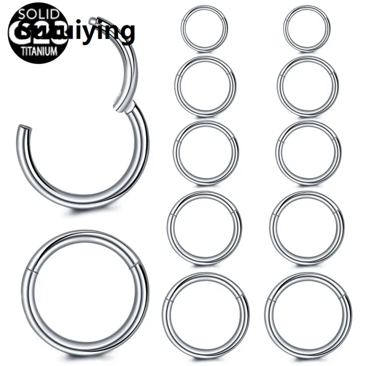Sutuiying%201PC%20Titanium%2020G%20Hinged%20Segment%20Nose%20Septum%20Rings%20Body%20Clips%20Hoop%20For%20Women%20Men%20Cartilage%20Helix%20Lip%20Eyebrow%20Piercings%20Jewelry%20-%20Image%202