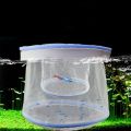 Breeding Equipment Ventilated Guppy Breeding Net Permeable Nylon Fish Isolation Box Portable Floating Fish Net Fish. 