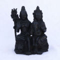 Resin Statue Of Lord Shiva'S Family (Shiva, Ganesh & Parvati). 