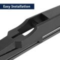 Spreeshop 10 Inch 260mm Car Rear Windshield Wiper Blade Arm Set for Soul 2010-2017 Back Windscreen Wiper Arm Rear Wiper Blades. 
