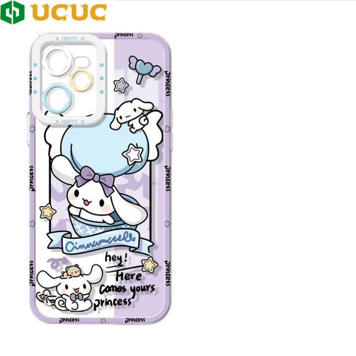 UCUC for Realme C35 / Narzo 50A Prime Back Cover Cute Kuromi Transparent TPU Ultra Thin Soft Phone Cases