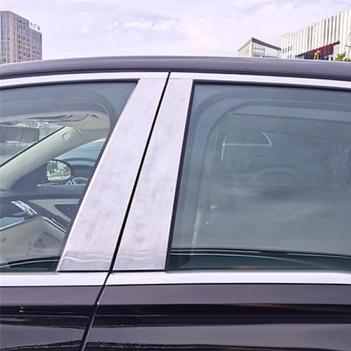 4Pcs%20Car%20Window%20B%20Pillar%20Strip%20Stickers%20for%20GLS%20Class%202016-2023%20Accessories%20Center%20Post%20Chrome%20Aluminum%20Trim%20Panel%20-%20Image%205