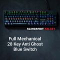 Imperion Slingshot KG-321 Blue Switch 104 Keys Mechanical  Gaming Keyboard 7 Color Backlight (KG-321). 