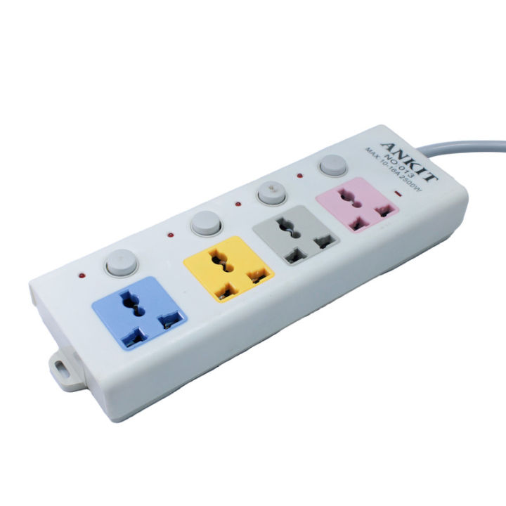Extension Cord Multiplug No. 013, 4 Socket,  2500W
