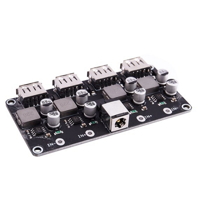 2X QC3.0 QC2.0 USB Fast Charger Board 4XUSB Port DC-DC Converter DC12V ...