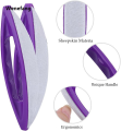 Wenefang 1Pc Nail Art Brush Wax Polishing Brush Buffing Cream Brush Practical UV Gel Polish Remove Plastic Abs Brush Manicure Tool. 