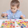 Toys World | Colorful 3D Wooden English Alphabets Capital Letter (A–Z) Blocks Board – Early Learning & Teaching Toy for Babies & Toddlers (Size: 20 x 20 cm). 