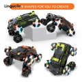 Linguolin Six Wheel Spray RC Stunt Car 4WD Swing Arm Drift Vehicle Gesture Induction Deformation Remote Control Car with Light Boy RC Toys. 