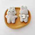 Cute Plush Fabric Rabbit Brooch Cute Rabbit Bag Clothing Sock Badge Pins Podazz. 