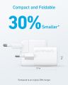 Anker 30W USB-C Charger , Anker 312 Charger with Compact and non- Foldable Design , High-Speed Fast Charging for i-Phone 14/13/12 Series , Samsung S23 , Mac-Book Air , i-Pad Pro , & More 5 ft USB C Cable Included. 