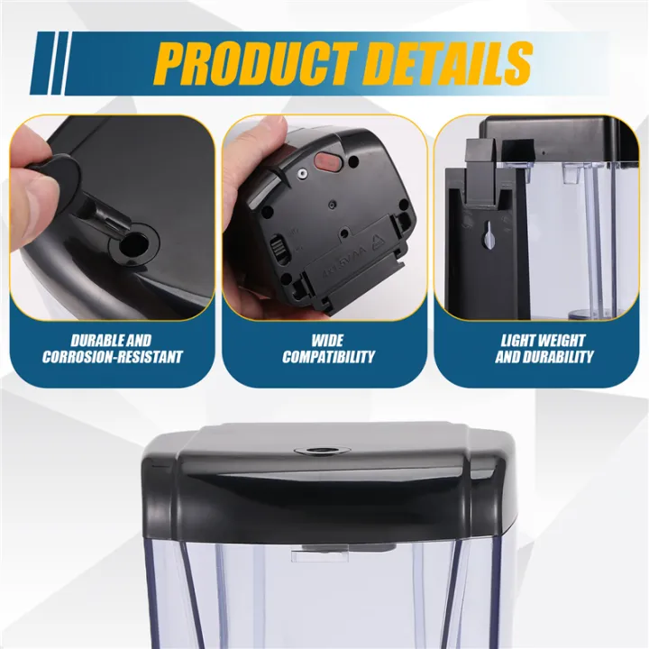 Automatic%20Soap%20Dispenser,%20Touchless%20Infrared%20Motion%20Sensor,%20700Ml%20Wall%20Mount%20Hand%20Free%20for%20Bathroom%20Kitchen%20Hotel%20-%20Image%202