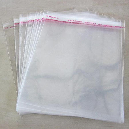 Self Seal Adhesive Cello Cellophane Resealable Plastic 11*16 Inch PP Plastic HDPE Transparent Garment Packing Covers (Pack Of 25 Pieces