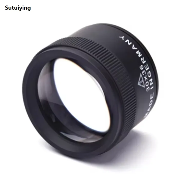 Sutuiying%201pc%2030X%2036mm%20HD%20Magnifying%20Glass%20Optical%20Glass%20Lens%20Loupe%20Magnifier%202025%20New%20Mini%20Pocket%20Magnifier%20Handheld%20Coin%20Stamps%20Jewelry%20Loupe%20-%20Image%204