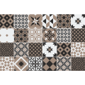 Artsy Home Wall Stickers Premium Cement Tiles Ashantia 48pcs - 10cm x 10cm. 