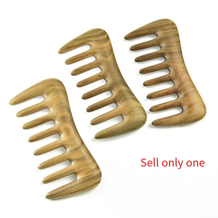 NAMUNY%201Pcs%20Green%20Wide%20Tooth%20Hair%20Comb%20-%20Natural%20Wood%20Comb%20for%20Curly%20Hair%20-%20No%20Static%20for%20Massage%20Comb%20Detangling%20-%20Image%206